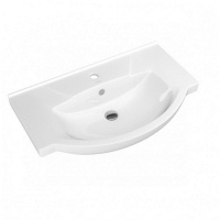 Раковина Kirovit Элеганс 75, накладная на тумбу