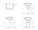 Пьедестал для раковины VitrA S20
