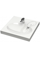 Раковина Марко Мэй 600х600, подвесная над стиральной машиной