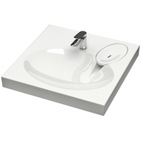 Раковина Марко Мэй 600х600, подвесная над стиральной машиной