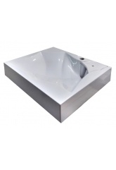 Раковина Марко Элиста 600х500, подвесная над стиральной машиной