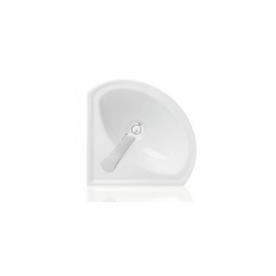 Умывальник Sanita Веер 36 угловой, подвесной
