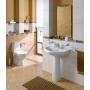 Раковина VitrA Normus 55, подвесная с пьедесталом