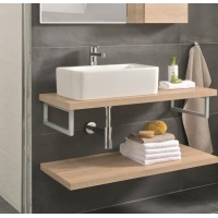 Раковина Roca Mila 50x35х16, накладная, прямоугольная