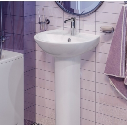 Пьедестал Sanita Аттика белый