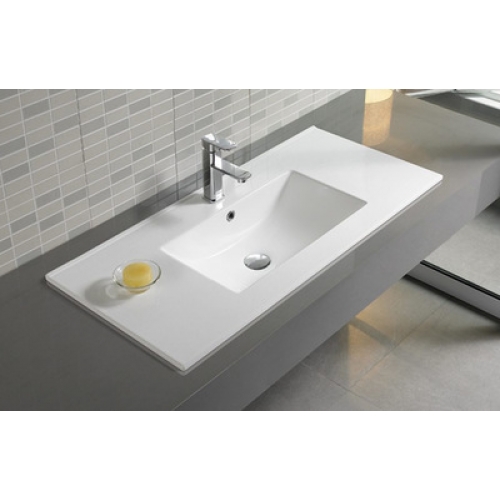 Раковина Melana MLN-E75(9075E), накладная на столешницу купить в интернет магазине Санрай73