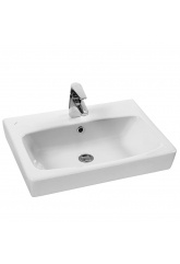 Раковина Santek Нео 60, подвесная, накладная на тумбу