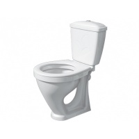 Унитаз-компакт Rosa Детский белый арматура и сиденье, косой выпуск