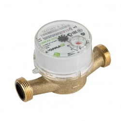 Счётчик воды Dy20мм Норма СВКМ-20У L130мм, 2,5м3/ч, ГВС, ХВС