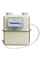 Счётчик газа NPM- G-4 (Правый, верхний подвод, без штуцеров) Сигнал (Энгельс)