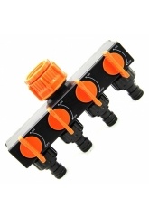 Планка-адаптер с четырьмя запорными кранами 3/4 AquaPulse