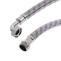 Гибкая подводка Гигант 1х1 м г/ш АКВАЛЮКС угловой