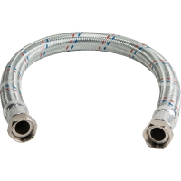 Гибкая подводка Гигант 1х1,5 м г/г АКВАЛЮКС прямой