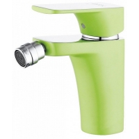 Смеситель для биде D&K Berlin.Humboldt DA1432212 зеленый-хром, однорычажный