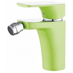 Смеситель для биде D&K Berlin.Humboldt DA1432212 зеленый-хром, однорычажный