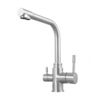 Смеситель для кухни Lemark Expert LM5061S, с выходом для фильтра, высокий Г-излив