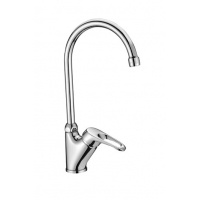 Смеситель для кухни Lemark Omega LM3105C, однорычажный, высокий излив