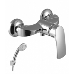 Смеситель для душа Lemark plus Shape LM1703C, однорычажный, ручная лейка