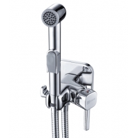 Смеситель с гигиеническим душем Lemark Solo LM7165C, встраиваемый с внутренней частью