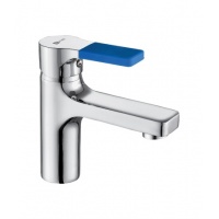 Смеситель для раковины Lemark Aura LM0606C, однорычажный, короткий Г-излив