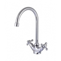 Смеситель для кухни Lemark plus Harmony LM1405C, двухвентильный, высокий излив