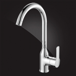 Смеситель для кухни Elghansa EMERALD New 5691010 высокий, однорычажный