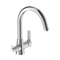 Смеситель для кухни Vidima UNO BA356AA, с выходом для фильтра, высокий излив