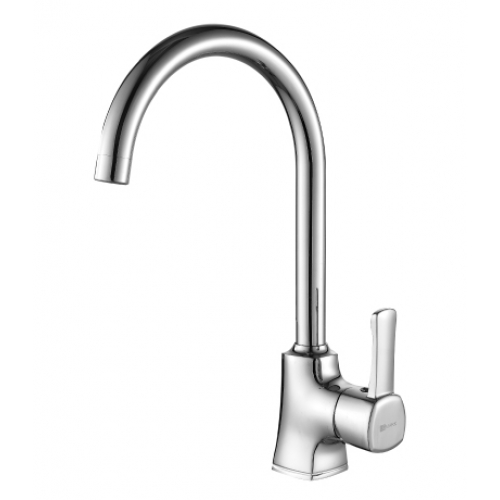 Смеситель для кухни Lemark Evitta LM0505C, однорычажный, высокий излив купить в интернет магазине Санрай73