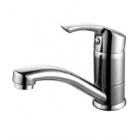 Смеситель для раковины Lemark plus Strike LM1107C, однорычажный, длинный излив