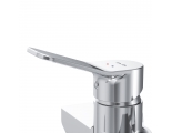 Смеситель для ванны AM.PM X-Joy F85A95000, однорычажный, длинный излив, ручной душ