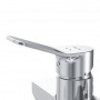 Смеситель для ванны AM.PM X-Joy F85A95000, однорычажный, длинный излив, ручной душ