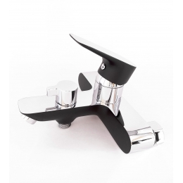 Смеситель для ванны VIEIR V263531C, однорычажный, короткий излив, ручной душ