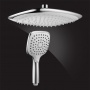 Душевая система Elghansa SHOWER SET 2330524-2L Set-25-New, однорычажная, излив, стойка, верхний и ру