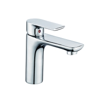 Смеситель для умывальника VODA Surface SF26, однорычажный, короткий литой излив