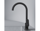 Смеситель для кухни AM.PM Like F8007122, однорычажный, высокий излив, черный