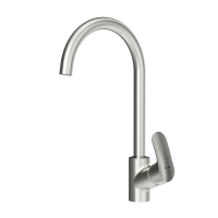 Смеситель для кухни AM.PM Like F8007111, однорычажный, высокий излив, сатин