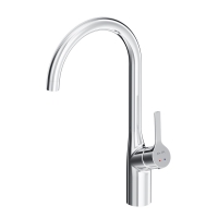 Смеситель для кухни AM.PM X-Joy S F85B07000, однорычажный, высокий излив