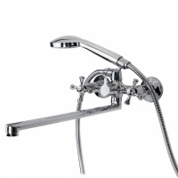 Набор Смеситель для ванны ESKO Side SID31 с душевым комплектом, Ершик ЛАГУНА