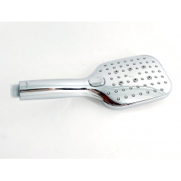 Смеситель на борт ванны VIEIR V393532 однорычажный, каскадный излив, выдвижная лейка, хром