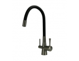Смеситель для кухни Lemark Comfort LM3075GM с подключением к фильтру с питьевой водой