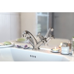 Смеситель для умывальника Elghansa ECOFLY 1902880 двухвентильный