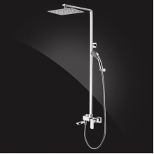 Душевая система Elghansa MONDSCHEIN Shower Set 2302235-2G, излив, тропический душ, стойка, ручной ду