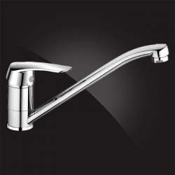 Смеситель для кухни Elghansa WIEDEN NEW 56A0909, длиный излив, однорычажный