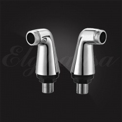 Уголки 70 мм для смесителя на край ванны Elghansa UNIT AC-34 , хром