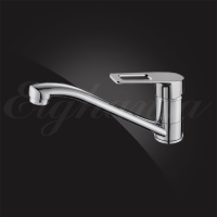 Смеситель для кухни Elghansa BRUNN NEW 56A0906 длинный излив, однорычажный