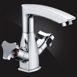 Смеситель для умывальника Elghansa NEW WAVE DELTA 1907593 двухвентильный