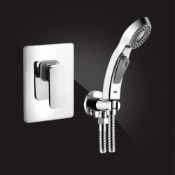 Смеситель с гигиеническим душем Elghansa MONDSCHEIN 3420235-BR07, встраиваемый, однорычажный