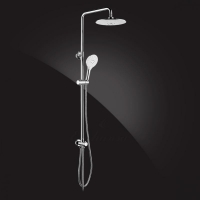Душевой гарнитур Elghansa SHOWER SET 1700172-2L Set-24, верхий душ, стойка, ручной душ