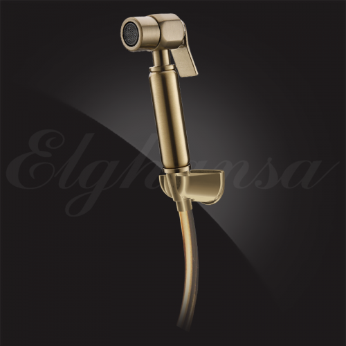 Гигиенический душ Elghansa SHOWER SPRAY BG-09C-Bronze (Set-70) с держателем и шлангом купить в интернет магазине Санрай73