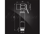 Гигиенический душ Elghansa SHOWER SPRAY BG-09-Chrome с держателем